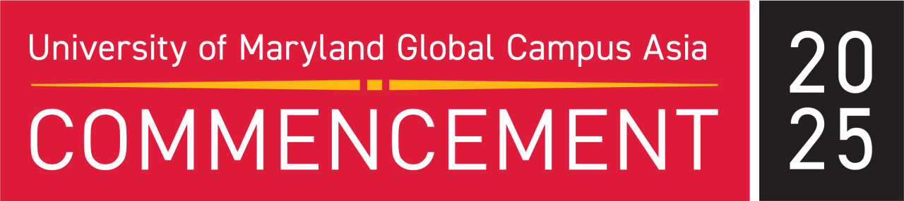 UMGC Asia Commencement Logo