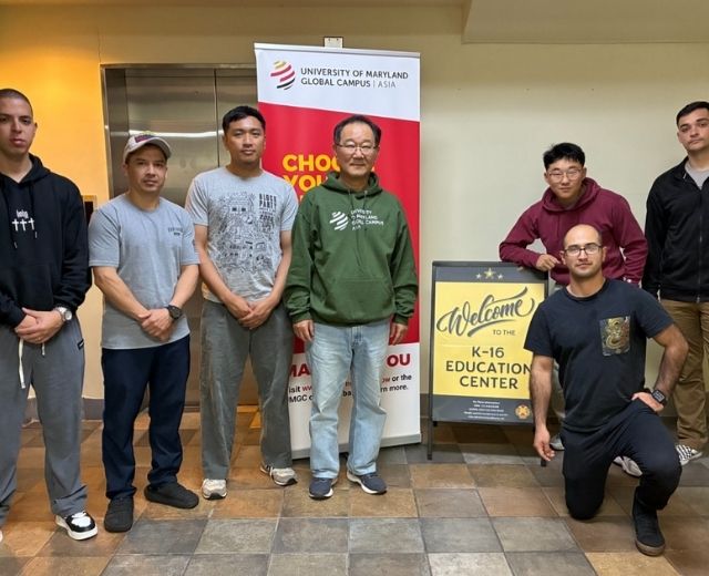 UMGC is back at K-16 Airfield in South Korea! 